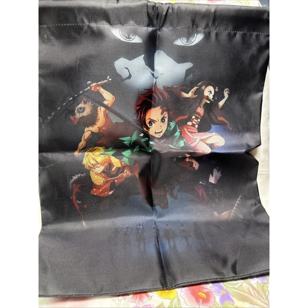 Demon Slayer Drawstring Backpack‎ Anime Gym Bag 16
